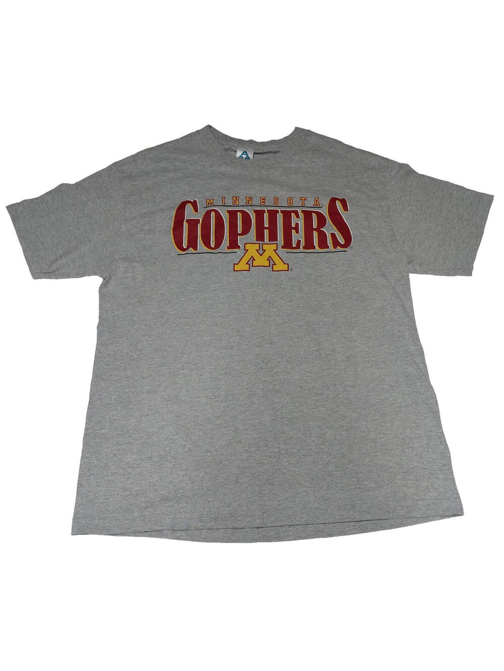 Minnesota Golden Gophers T Shirt Mens Large Gray NCAA College Graphic Tee